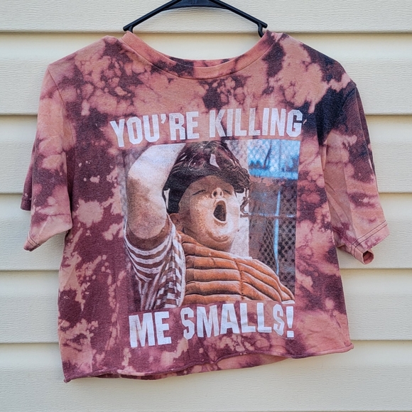 Tops - "The Sandlot" Tie-Dye Cropped Tee
